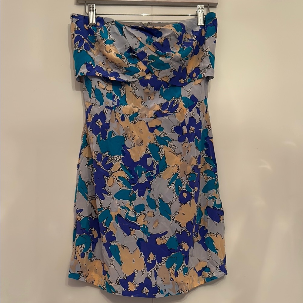 Floral Strapless Dress from Rory Beca